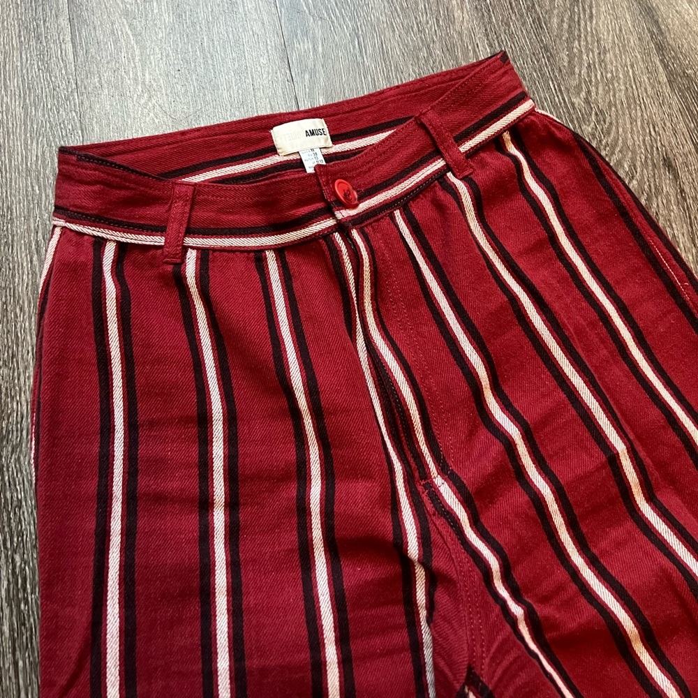Amuse Society Striped Pants